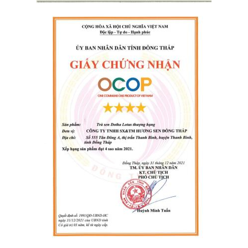 Giấy chứng nhận sản phẩm